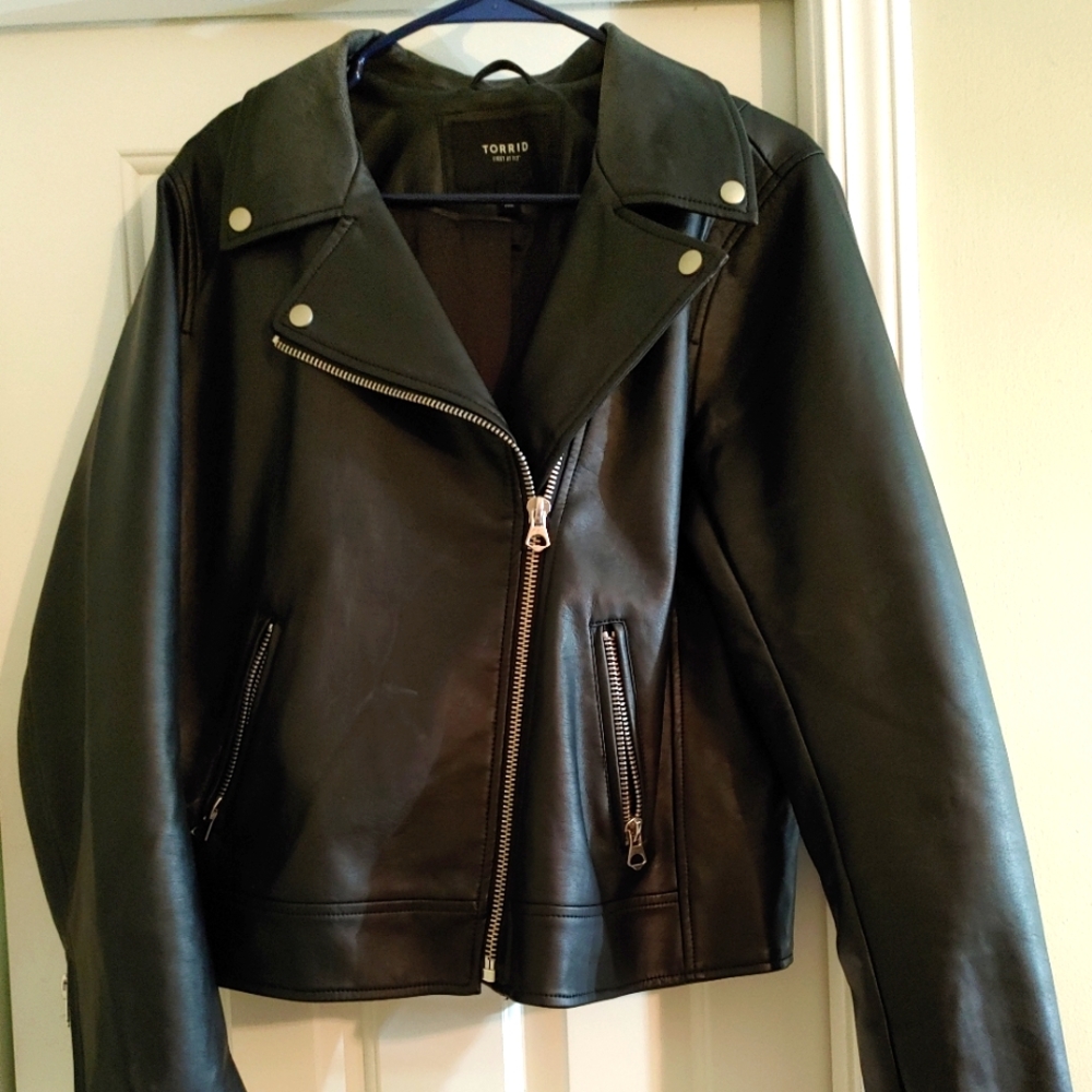 Torrid Faux Leather Jacket